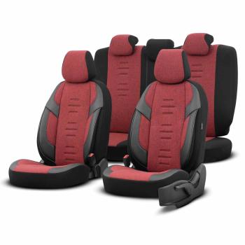 Auto Sitzbezug Set Universal Vorne und Hinten Komfortabel Komplett Set
